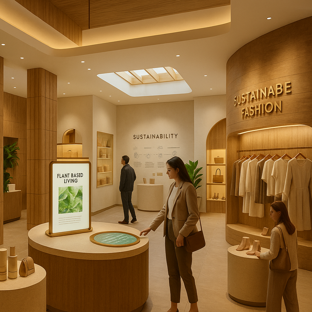 experience centre for sustainable luxury and veganism