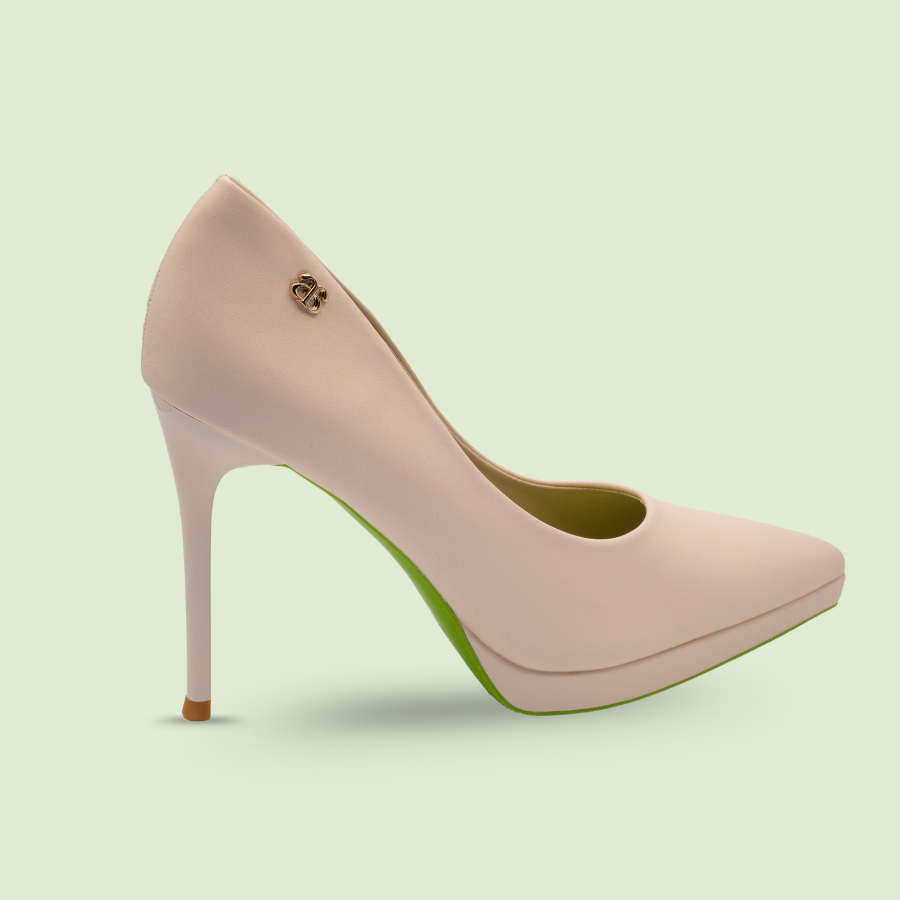 Apricot Glow Heels