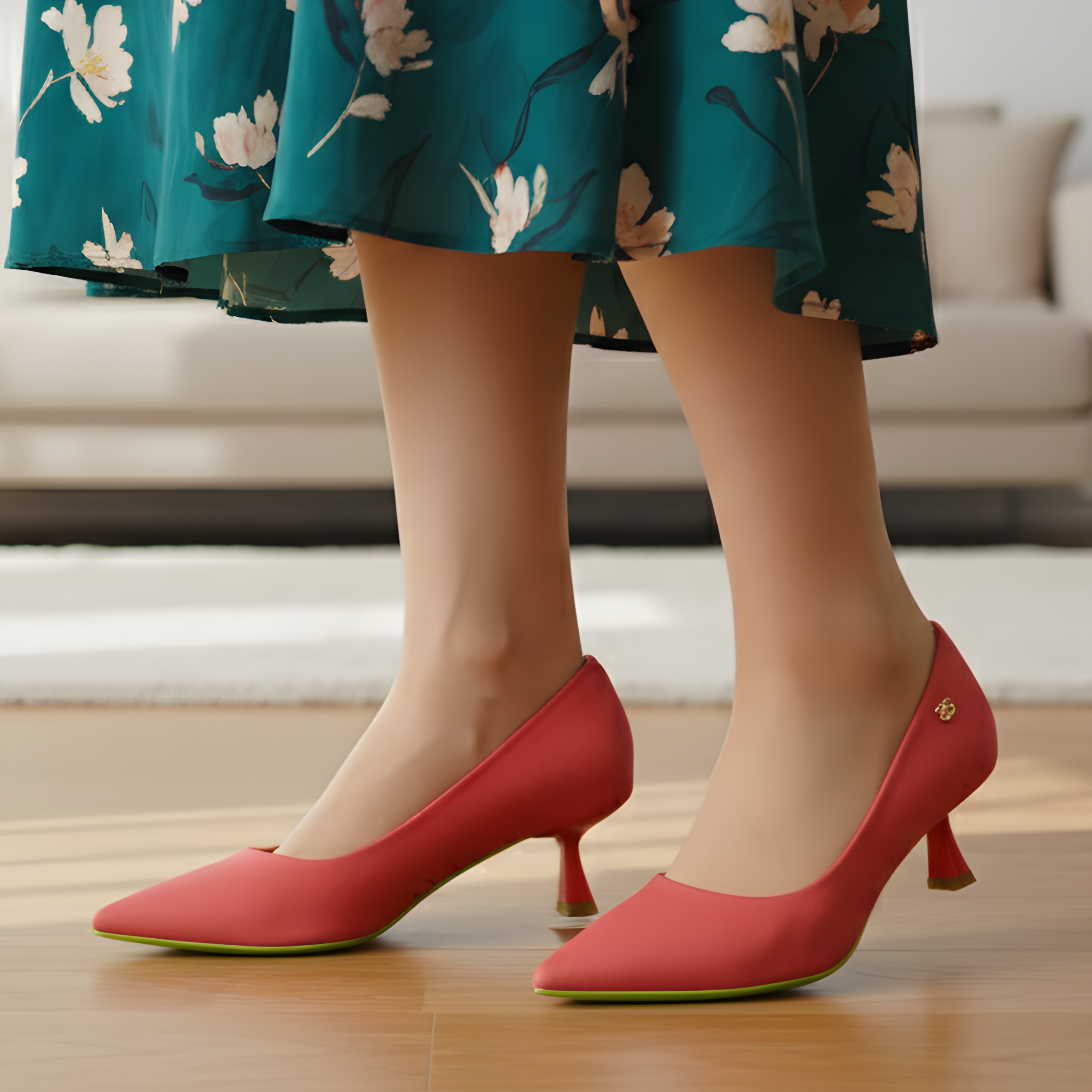 Sunburst Heels