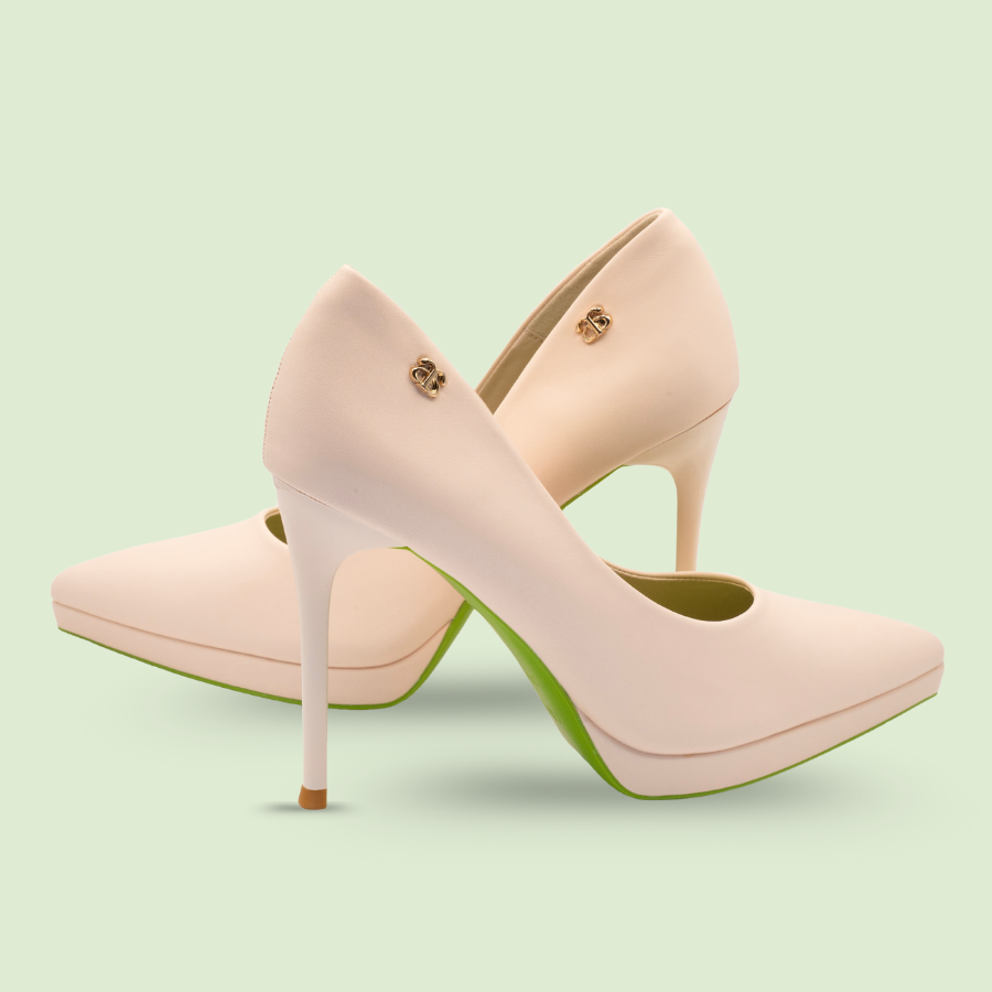 Apricot Glow Heels
