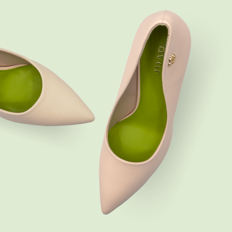 Apricot Glow Heels