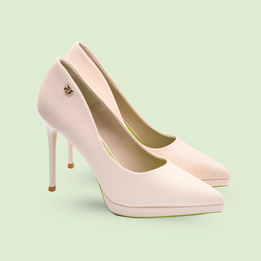 Apricot Glow Heels