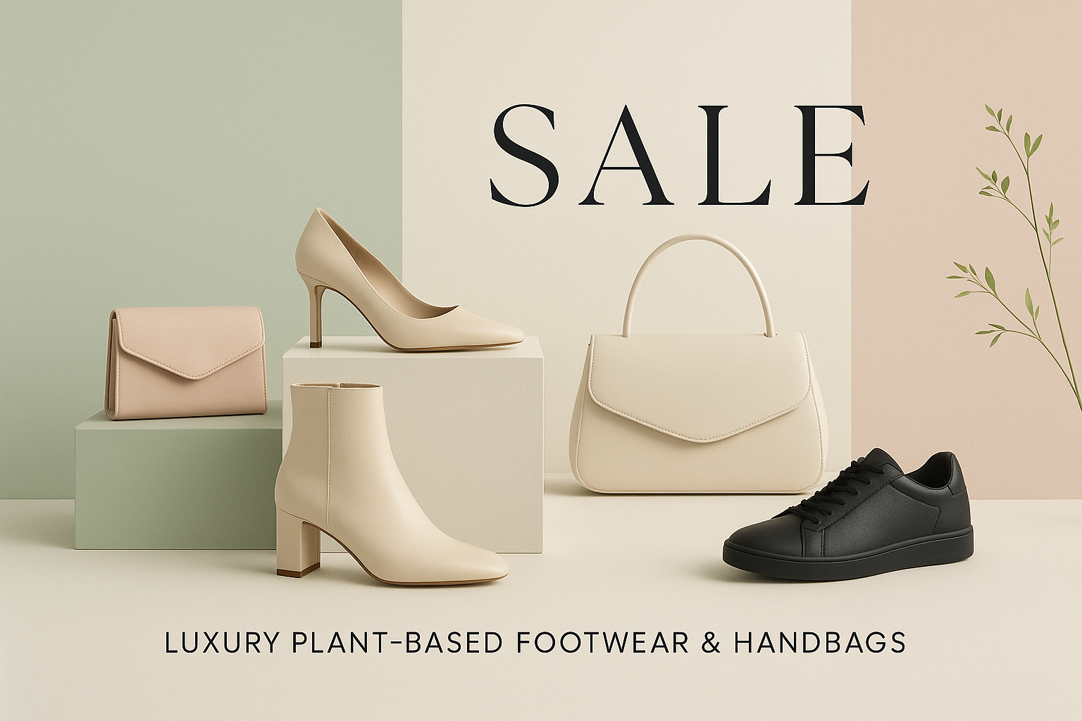 focus on luxury footwear bags rather than clothing